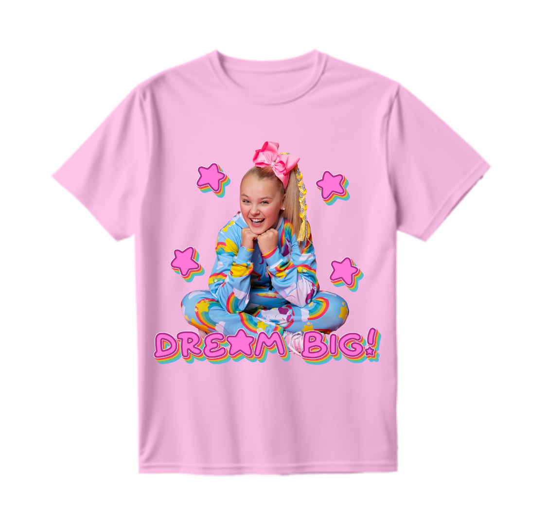 JoJo Siwa "Dream Big" Pink T-Shirt