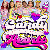 XOMG POP! "Candy Hearts" Neon T-Shirt